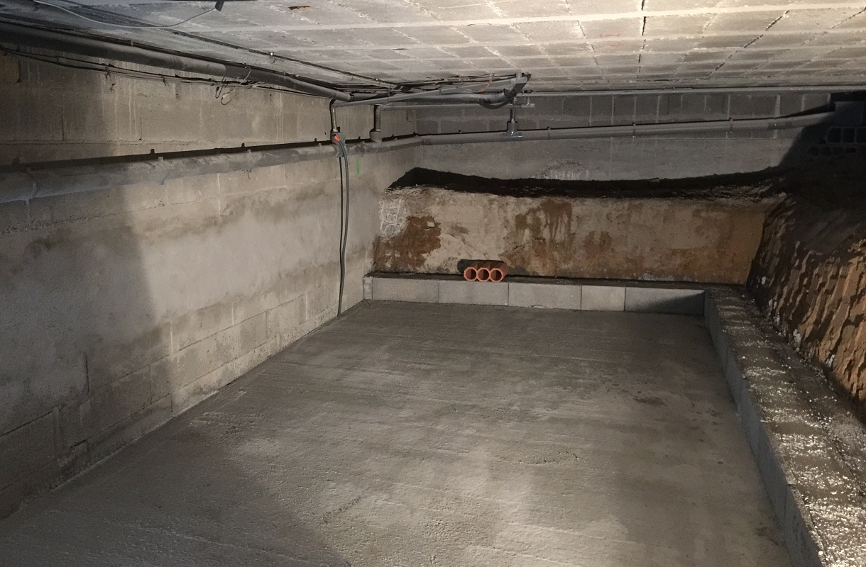 Création d’une cave décaissée gallery