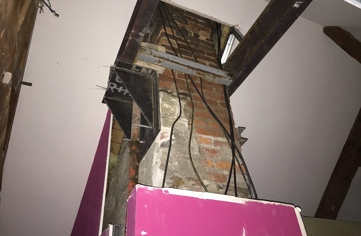 Création cage ascenseur vitré gallery