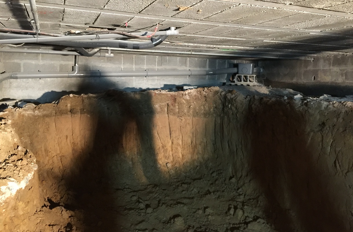 Création d’une cave décaissée gallery