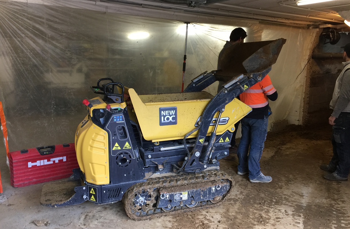 Création d’une cave décaissée gallery