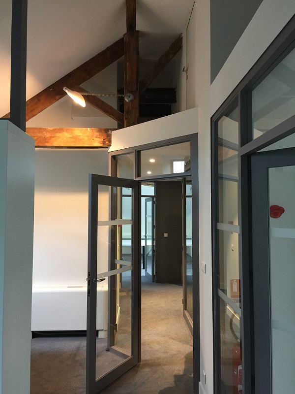 Création cage ascenseur vitré gallery