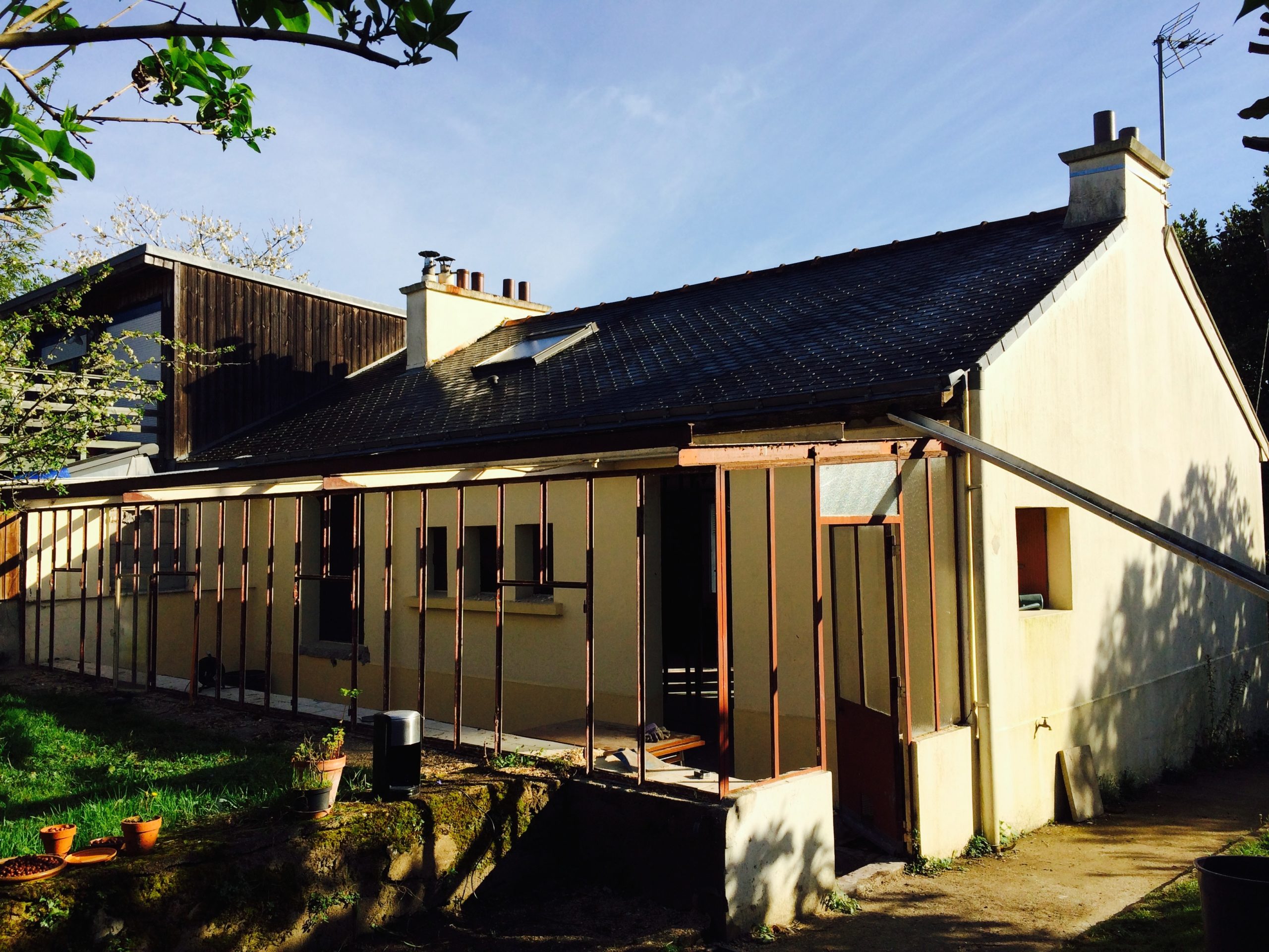 Rénovation et surélévation d’une maison en pierre gallery