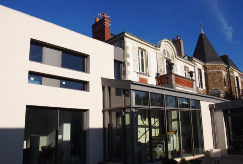 Extension adossée maison existante