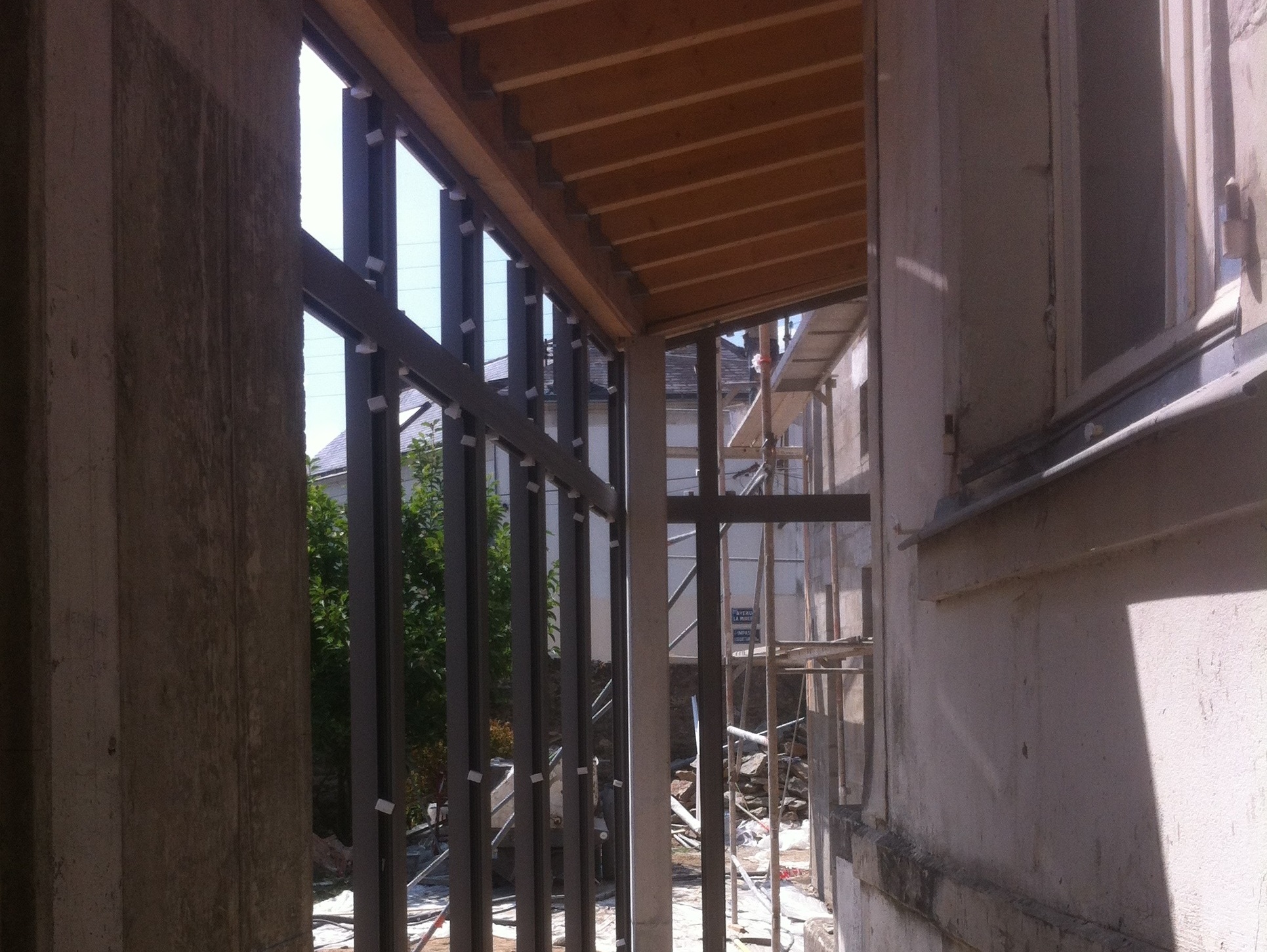 Extension adossée maison existante gallery