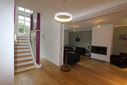 Rénovation avec création d'une cheminée