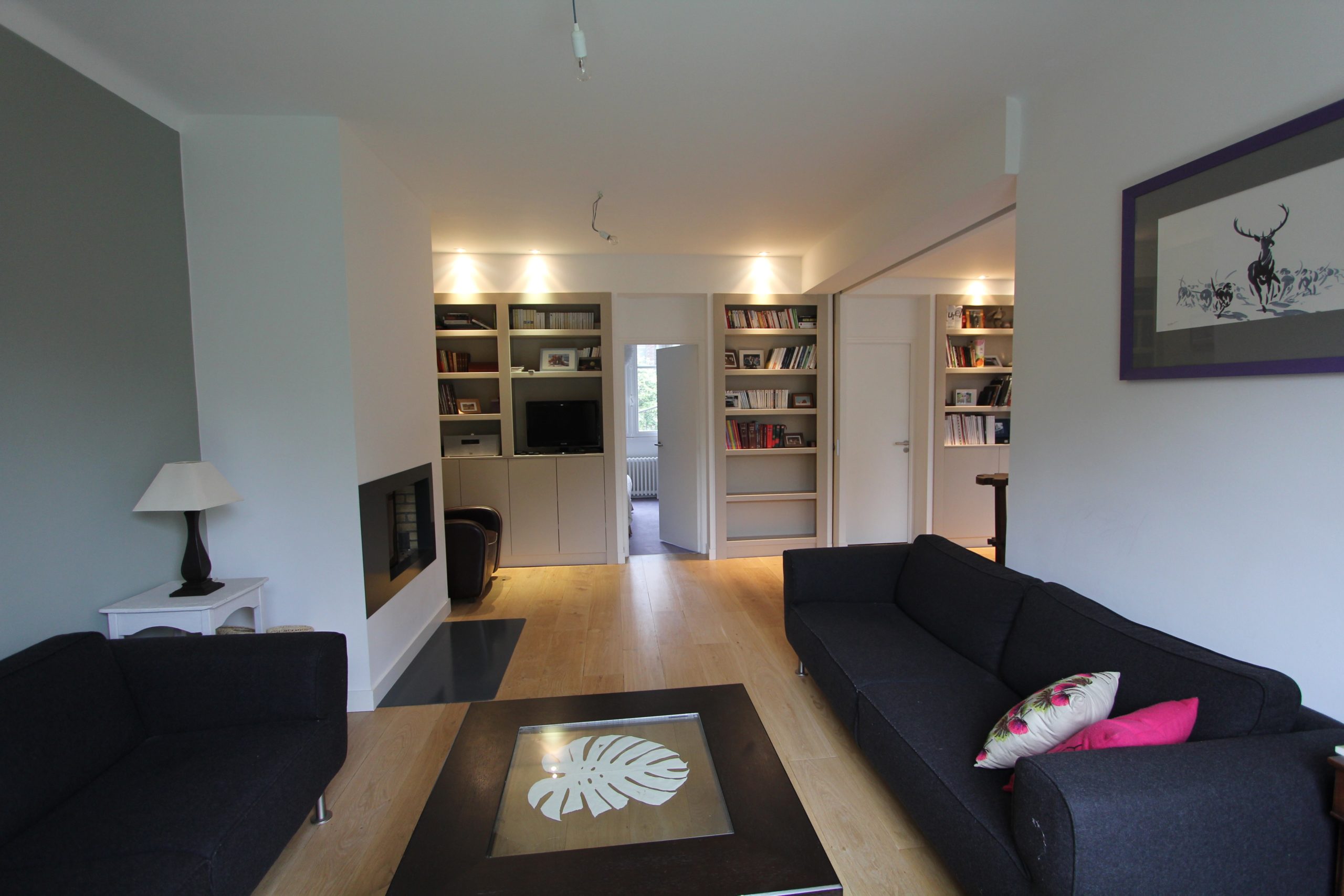 Rénovation avec création d’une cheminée gallery