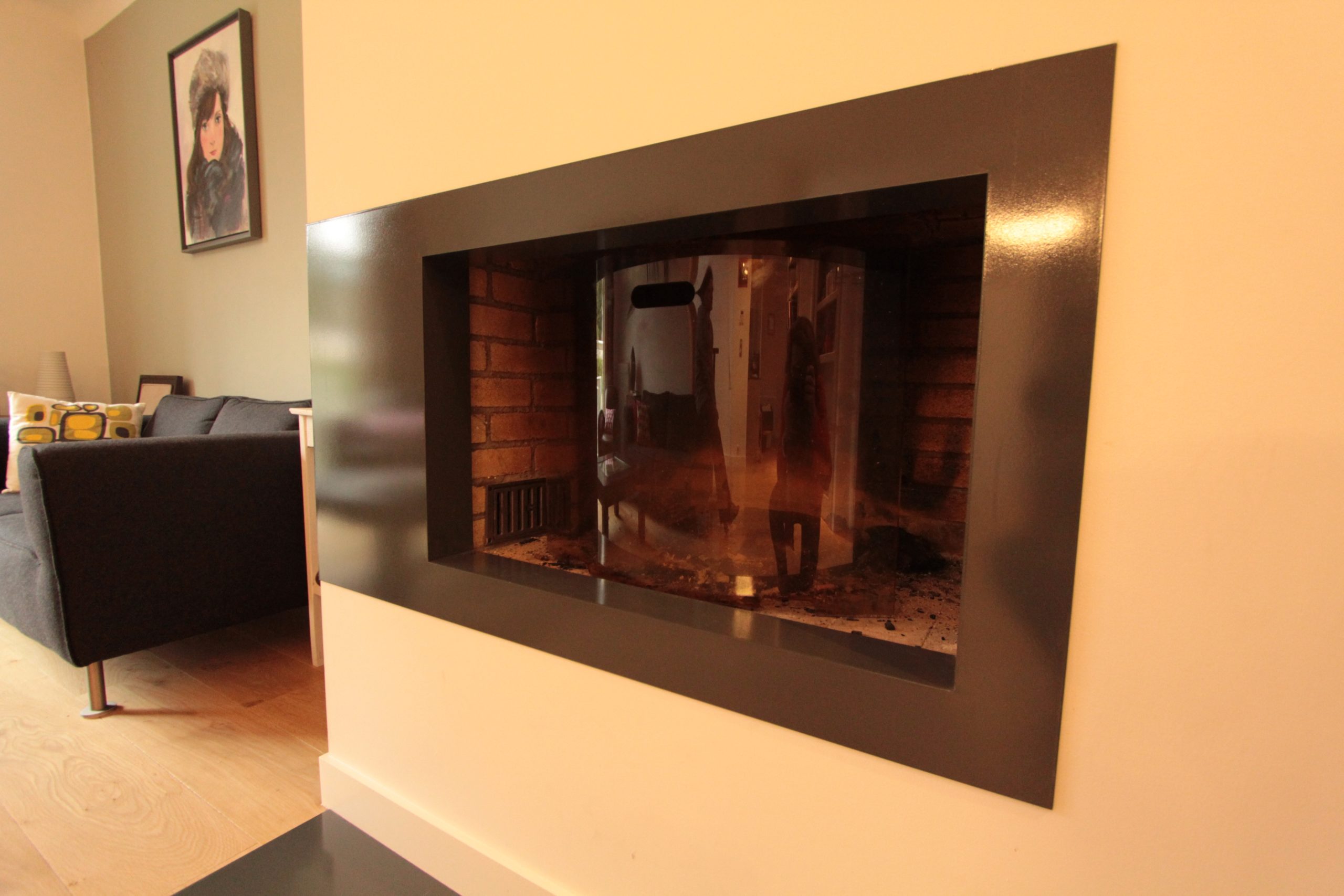 Rénovation avec création d’une cheminée gallery