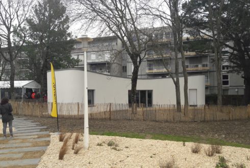 Construction de la première maison imprimée en 3D