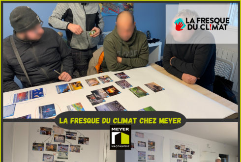 Atelier fresque du climat chez MEYER !