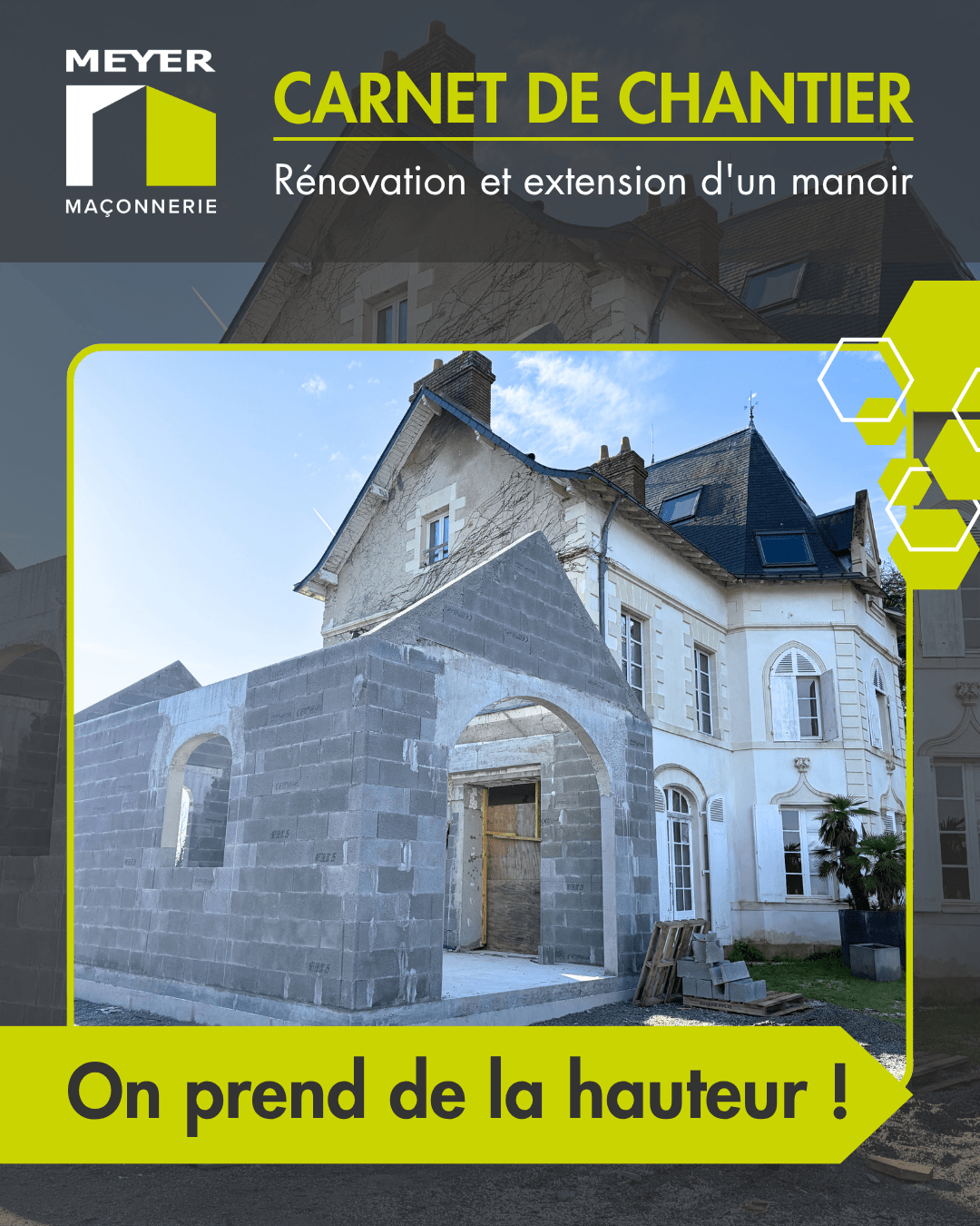 Rénovation et extension - On prend de la hauteur !