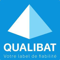 Logo officiel de la certification Qualibat.